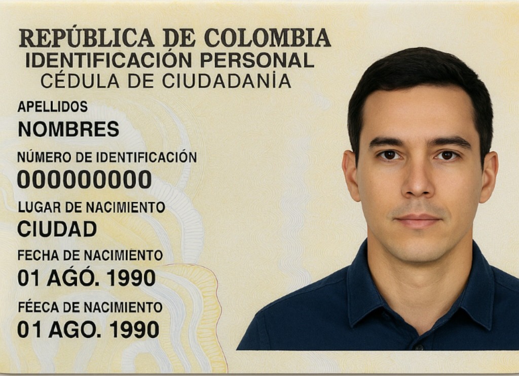 CÉDULA FRONTAL